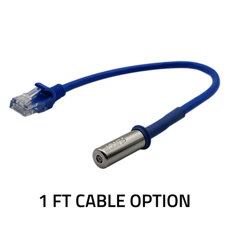 THS01 1F cable option has sensor on one end and an RJ45 on the other end.