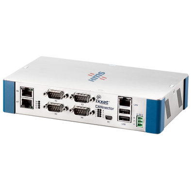 CANnector S & SE - 6 Channel CAN w/ LIN, Ethernet, USB, I/O, & EtherCAT option