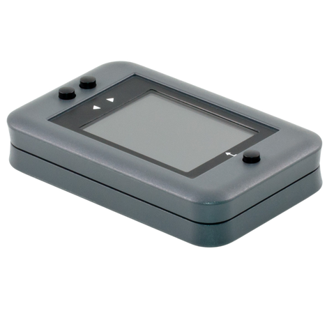 PCAN-MiniDisplay, an interface used for recording and visualizing CAN data. Shown with the case option.