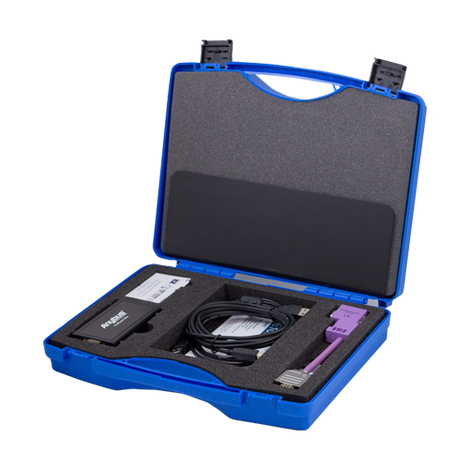 Standard Profitrace troubleshooting kit for PROFIBUS networks.  includes a blue carrying case, a busmonitor with power statistics for DP and PA, ScopeWare, topology scan, reporting ProfiCaptain, ProfiCore Ultra USB interface,  fits in your pocket, user-friendly, able to control  your whole installation