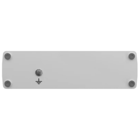 Side view of TSW100 shows screw for grounding.