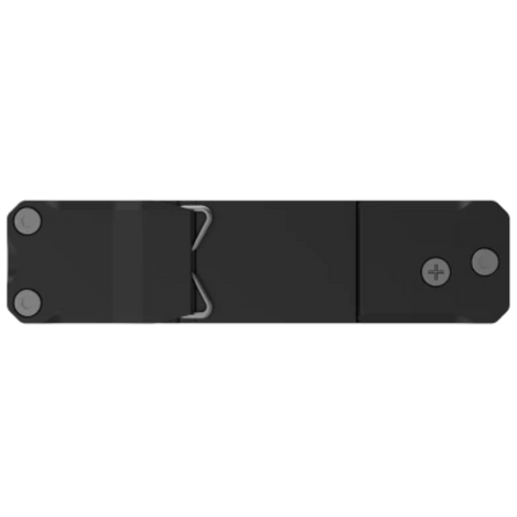 Another side view with integrated DIN rail mount.