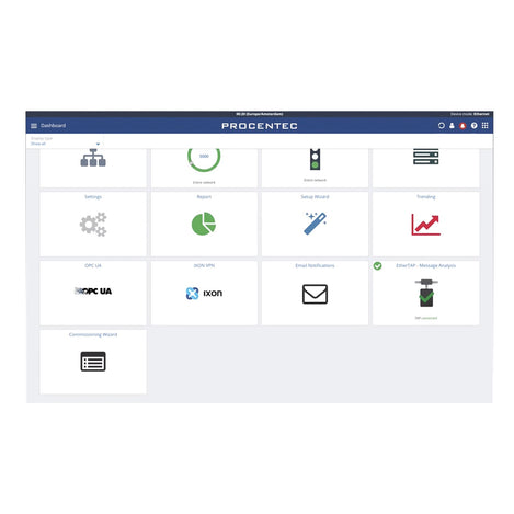 Commissioning Wizard - PROFINET and EtherNet/IP Software