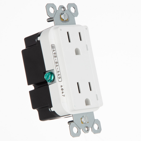 Smart In-Wall Outlet - iOS and Android compatible