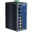 8 Ethernet + 2 Fiber / Copper Port Industrial Switch Side