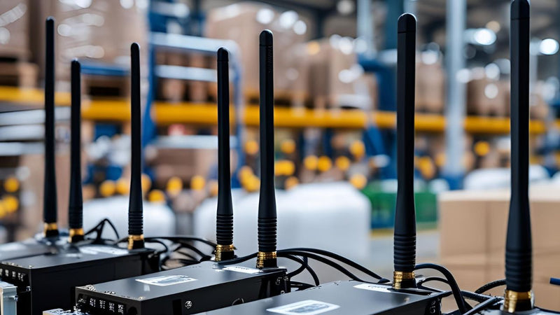 Antennas in an industrial setting