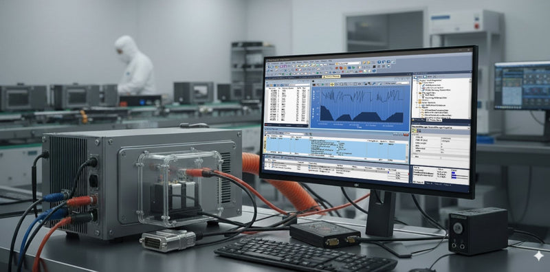 PCAN Explorer displayed on screen in factory setting