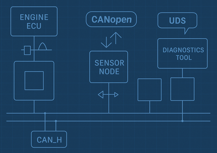 CAN Higher Layer Protocols Q&A: A Guide for Engineers Navigating CANopen, J1939, and UDS