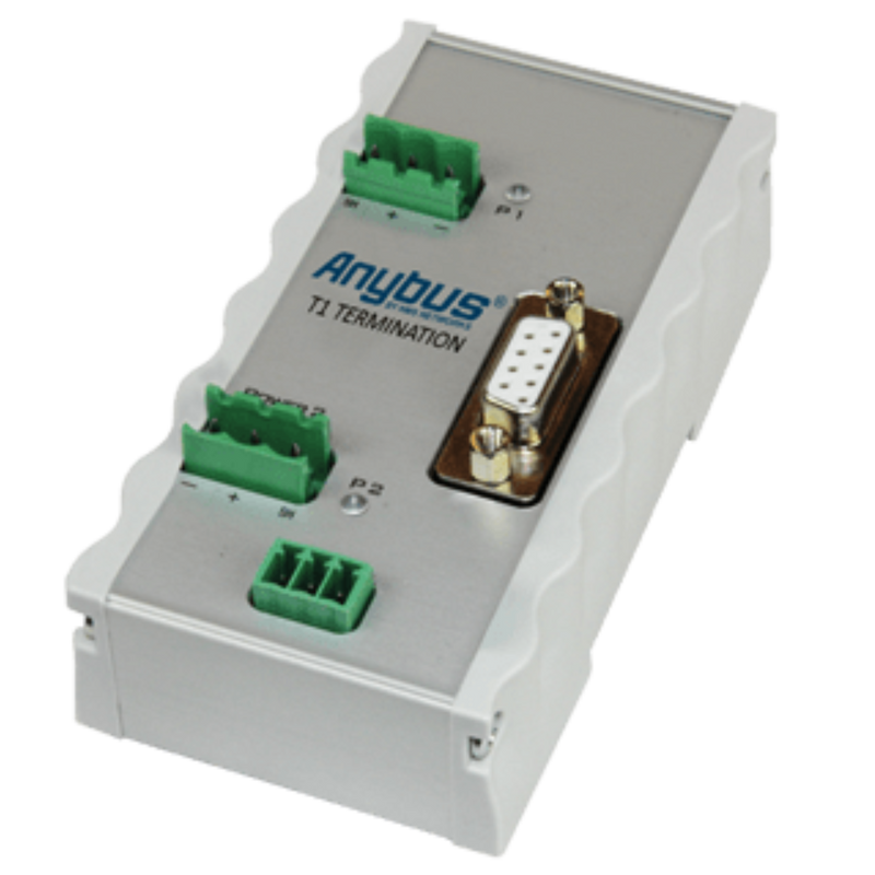 Anybus T1 active terminator for a PROFIBUS DP segment