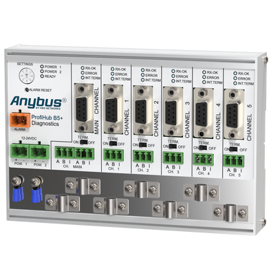 PROFIBUS Repeater & Hub with Redundancy - ProfiHub B5+R