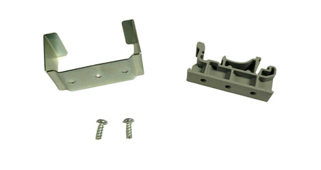 Mounting hardware for the GRID485 module. Strap, DIN Rail mount and screws.