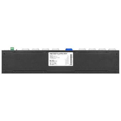 NETIO PowerPDU 8QV photo of bottom label