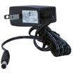 9V 600mA US wall power supply with coiled cable and 5.5 x 2.1 mm center-positive barrel plug