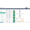 A screenshot of a software dashboard interface showing temperature and sensor data charts, logs, and a sidebar menu. The interface is branded QUICKLIME and is a monitoring system.