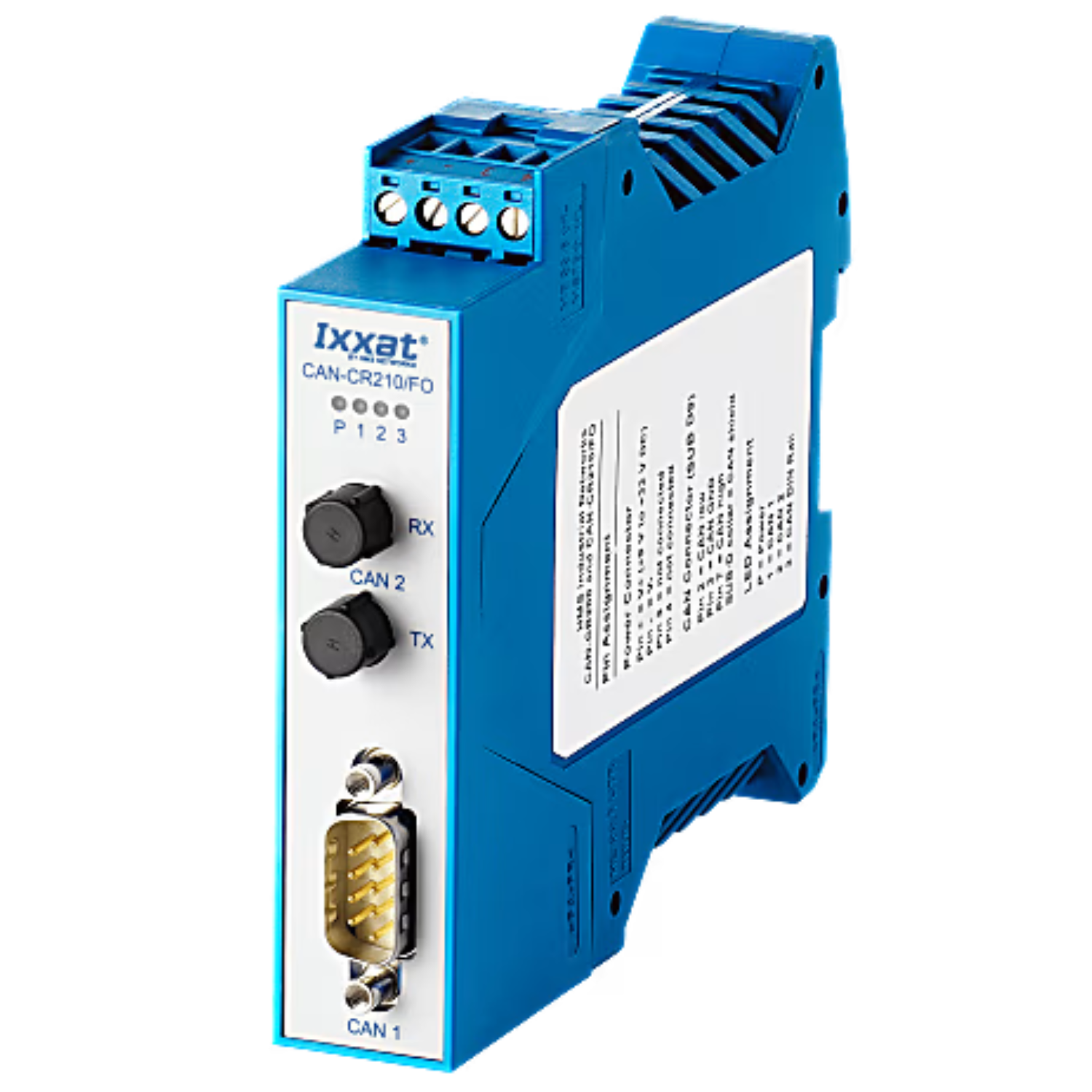 IXXAT CAN-CR210 - CAN Fiber Optic Repeater with Backbone bus - F-SMA ...