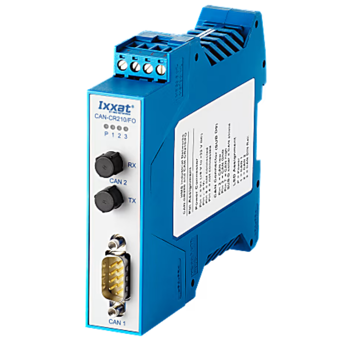 IXXAT CAN-CR210 - CAN Fiber Optic Repeater with Backbone bus - F