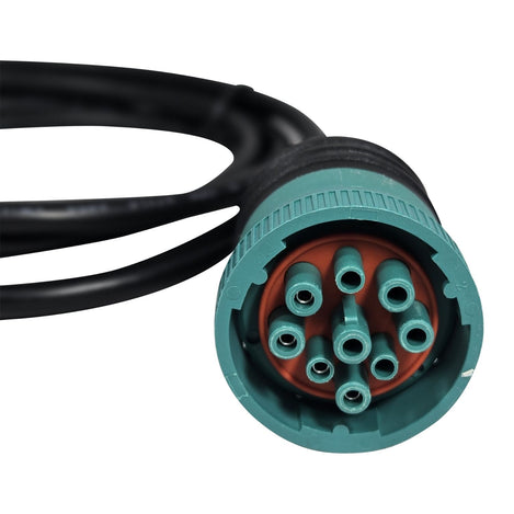 Green 9 pin Type2 connector 
