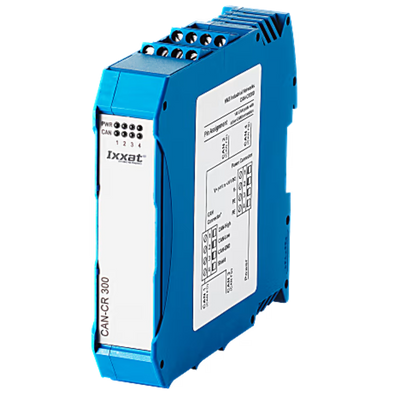 IXXAT CAN-CR300 4 channel CAN/CAN FD Repeater optional bus termination
