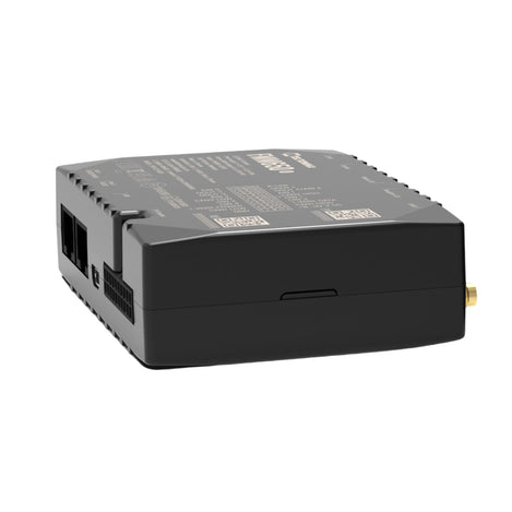 Black electronic FMM650 device on side with multiple ports