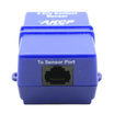 Blue AKCP 5 Dry Contact Sensor module with RJ45 port