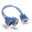 CAN Y-cable, 22cm length, connects CAN/CAN FD components. D-Sub 9 plug to socket/plug