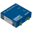 HW group IP Watchdog2 Lite monitoring unit with side label and 2 2-pin terminal block on top of unit.