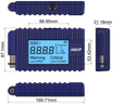 Temp/Humidity Sensor with Programmable LCD Display