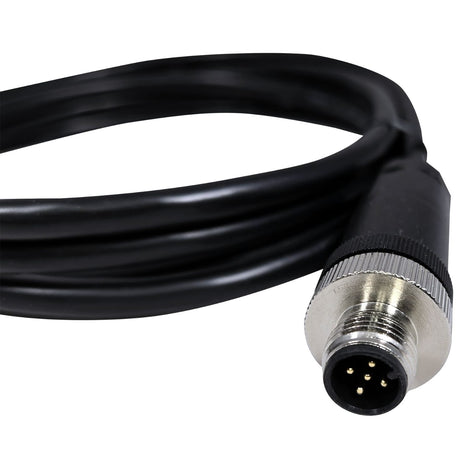 Close up of a M12 connector