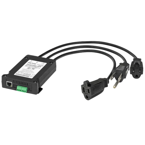 NETIO PowerCable 2KB showing Terminal Block connectors and connected cable