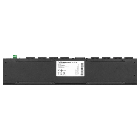 PDU 8KB showing bottom  view with label