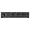 NETIO PowerPDU 4PB & 4KV back photo showing 4 outputs, power input and switch for on/off.
