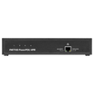 NETIO PowerPDU 4KB phtoto showing front side with RJ45 jack and terminal block.