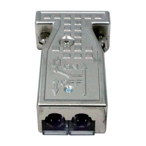 PROFIBUS Straight Diagnostic Connector front side