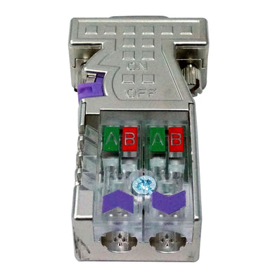 PROFIBUS Connectors - Straight-through with Diagnostics