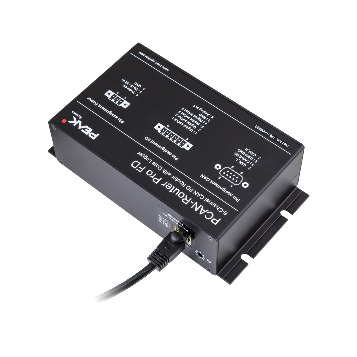 PCAN-Router Pro FD - 6 Channel CAN FD Router & Data Logger – Grid