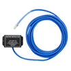 A water detector device with a blue cable and LED display, designed for use with intelligent sensor probes.