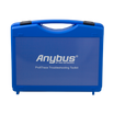 The blue carrying case can hold all the  components of the  ProfiTrace toolkit.  Sturdy case  is plastic  with a molded sturdy handle.