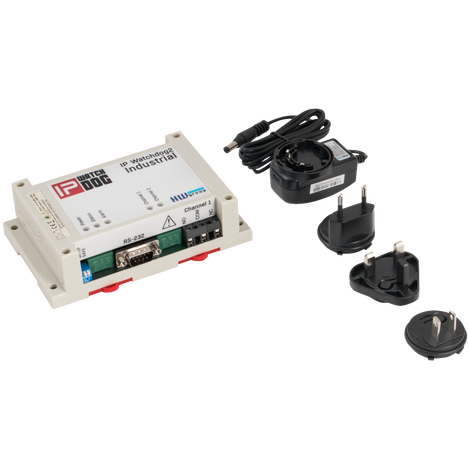 HW group IP WatchDog2 Industrial Kit includes device and power adapter