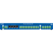 The other side of the unit has power connectors, 4 1-Wire / 1-Wire UNI ports,  and 16 DI.