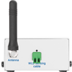 Side view with antenna and WLD sensing cable terminal block