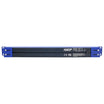 an spx8-x20 4U rack-mount power supply unit with a black panel and blue side rails