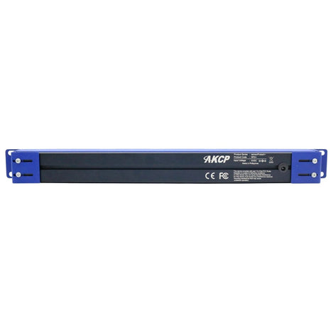 an spx8-x20 4U rack-mount power supply unit with a black panel and blue side rails
