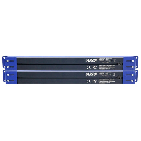 spx8-x60 back showing a black unit on blue mounts