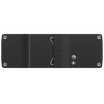 Other side view had grounding screw and integrated DIN rail mount.