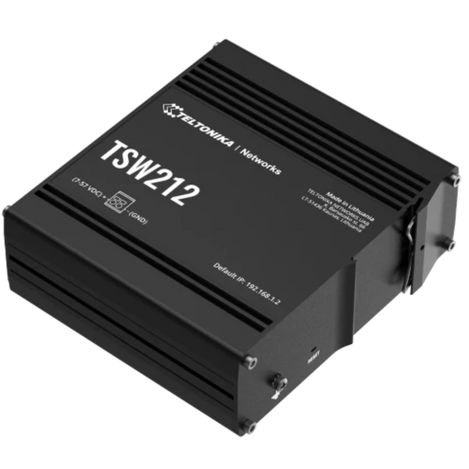 TSW212 general photo, device name is on the unit.