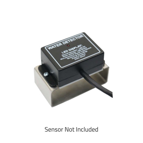 AKCP SpotWater Sensor Stand shown with sensor attached. note: sensor not included