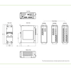 ATOP EH7512 - 12-Port Managed Fast-Ethernet Switch, PoE, Gigabit Uplinks, Profinet Certified