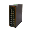 ATOP EH7512 - 12-Port Managed Fast-Ethernet Switch, PoE, Gigabit Uplinks, Profinet Certified