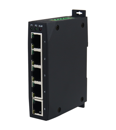 ATOP EH3005 - Unmanaged Fast Ethernet Switch, 5-Port, Slim-Type