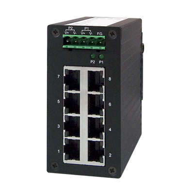 ATOP EHG2308 - 8-port Gigabit DIN-Rail Unmanaged Ethernet Switch